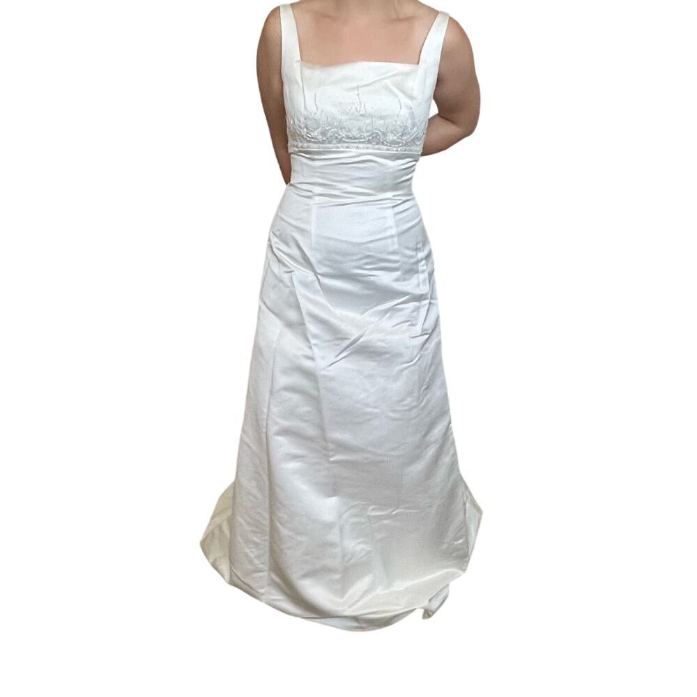 NWT Wedding Dress Lady Roi Bridals Style# 8499 -  Ivory - VINTAGE